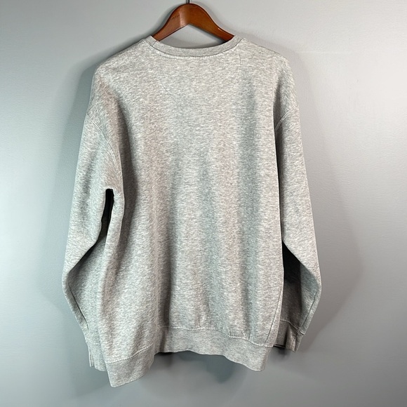 Taylors Version Football Sweatshirt Lock The Label Grey Graphic Crewneck Size XL - Picture 7 of 11